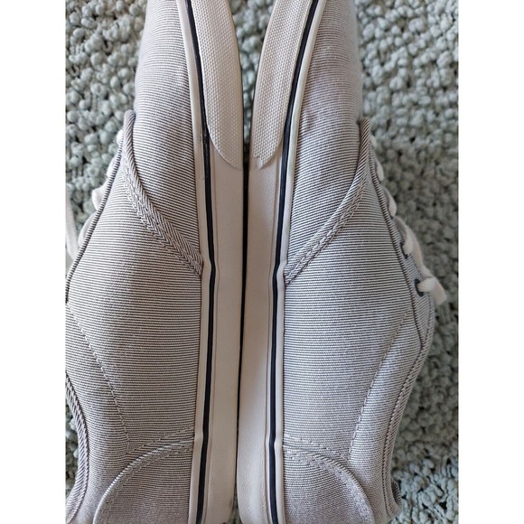 VANS Shoes Women's Blue Striped Sneakers Canvas Lace Up Low Top Sz 9 - Picture 7 of 8